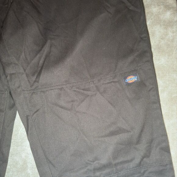 Dickies Men's Double Knee Loose Fit Work Pants Black 44x32 - Picture 4 of 7